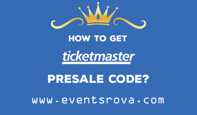 how to get a ticketmaster presale code