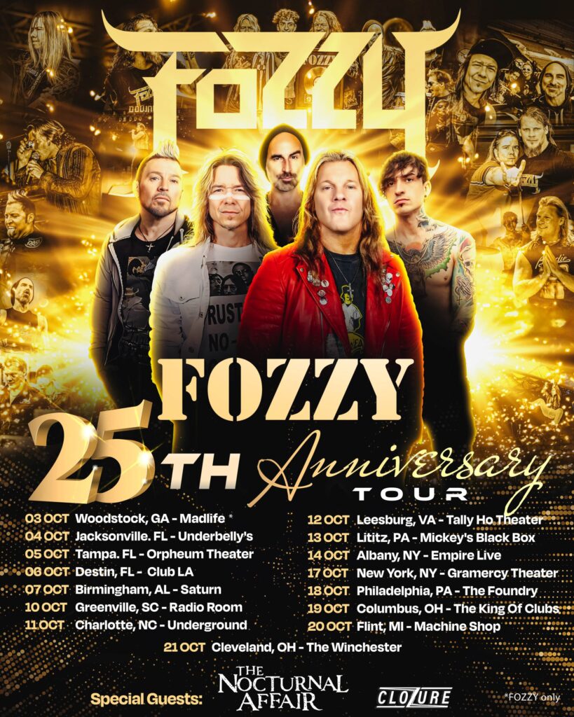 Fozzy 2024 Tour