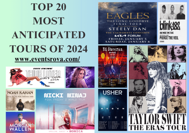 20 most anticipated tours of 2024