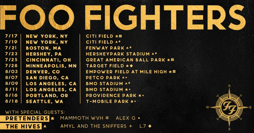 Foo Fighters Everything or Nothing tour